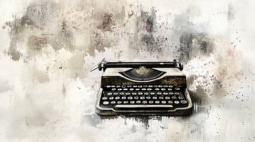 Nostalgische typemachine