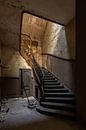 staircase with beautiful light by Jan van de Riet thumbnail