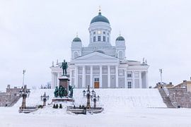 The Lutheran Cathedral in Helsinki, Finland by Adelheid Smitt