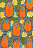 Red Eggs with Blue Fillings 