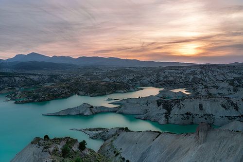 Lac de montagne en Espagne sur Björn Varbelow