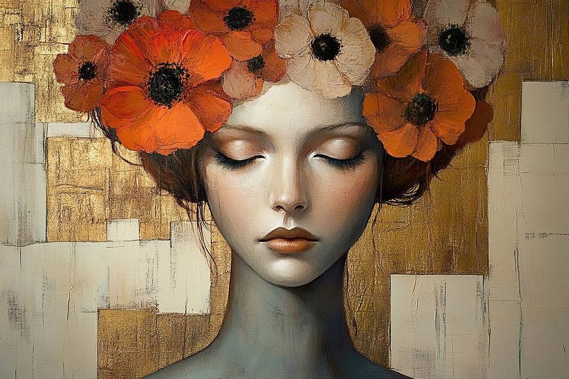 Beauty in Floral Dreams by Wonderful Art