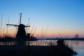 zonsopgang Kinderdijk molens