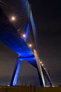 Le pont de Normandie van Virginie Van Baelen