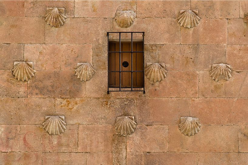 Het huis met de schelpen - Salamanca Spanje van Hannie Kassenaar