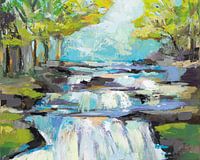 Der Wasserfall, Jeanette Vertentes