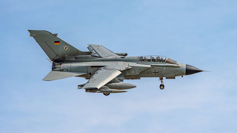 Landing Panavia Tornado of the Luftwaffe. by Jaap van den Berg