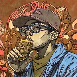 Coke, Motief 3 van zam art