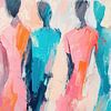 Figures abstraites en couleur sur Caprices d'Art