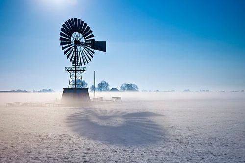 Winterlandschap Nederland