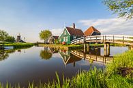 De Zaanse Schans met Hollandse lucht van Paul Weekers Fotografie thumbnail