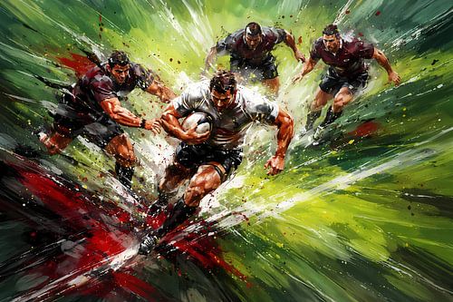 Rugby spelers