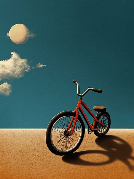 Kosmische melancholie van fernlichtsicht