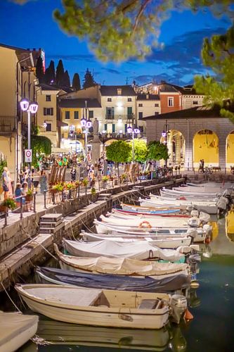 Desenzano del Garda - Porto vecchio in de avond