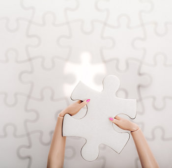 das letzte Stück des Puzzles