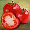 Stillleben mit Tomaten by Andrea Meyer