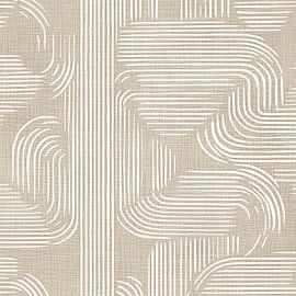 Linien auf Leinen von Thea