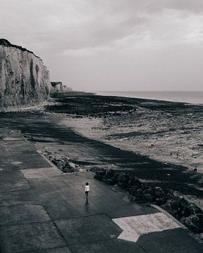 Chalk cliffs in Ault by Colette der Kinderen