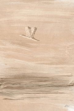 Vögel in der Luft von Dianne Wakker