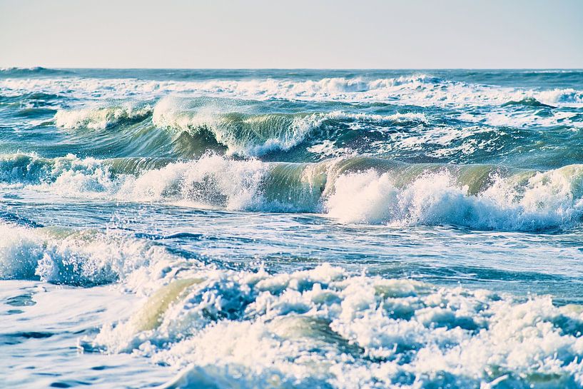 Wild North Sea off Denmark by Florian Kunde