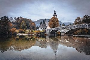 Bohinj-See, Slowenien – Herbstliche Spiegelungen