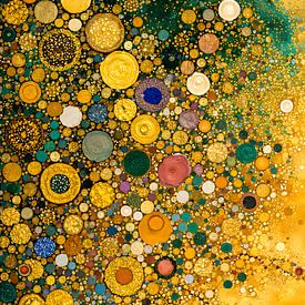 Emerald Golden Cascade – The Glow of the Depths by Uwe Kiefer