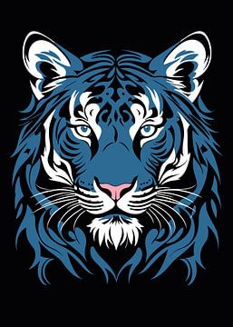 Blauwe tijger van MIROKU