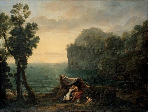 Claude Lorrain. Landschap met Acis en Galatea