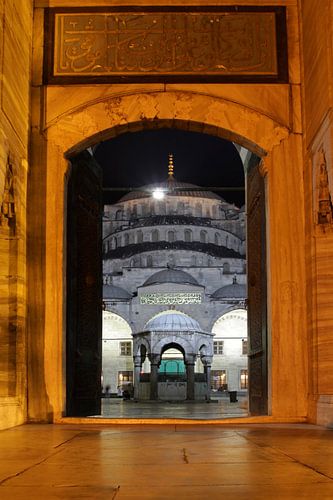 Blauwe moskee van Antwan Janssen