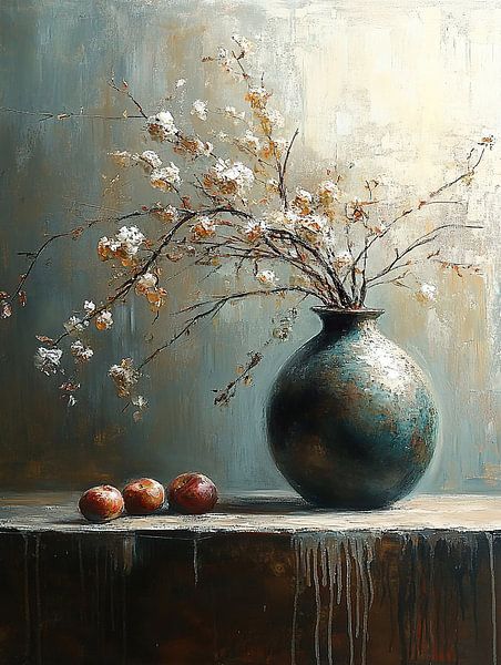 Nature morte aux fleurs par Zen et Plus