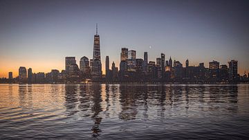 Skyline van New York City, VS van Patrick Groß