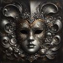 Venetian mask by Nicolette Vermeulen thumbnail