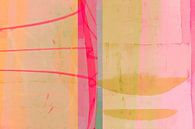Modern abstract in neon en pastelkleuren van Studio Allee thumbnail