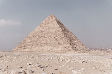 Piramides van Giza, Cairo, Egypte, Reisfotografie van Aaya Mohamed