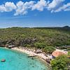 Kokomo Beach Curacao - drone opname van Keesnan Dogger Fotografie