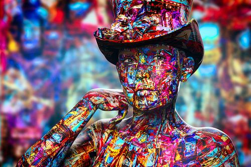 CAL!STA, portrait full of colour