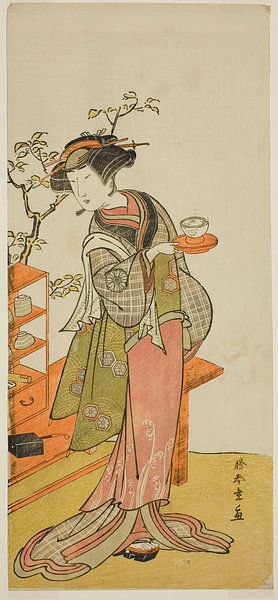 Katsukawa Shunsho - The Actor Nakamura Tomijuro I von Peter Balan