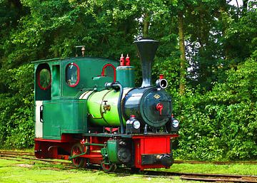 the locomotive von Yvonne Blokland