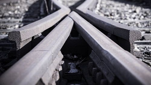 Abstrakte alte Weiche