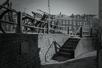 Escalier entre la ville et le temps – Buitenom - Zuidwal, La Haye sur Robert Jan Smit