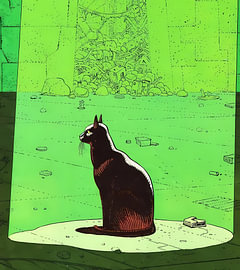Emerald Spotlight-kat van Hayley Landseer