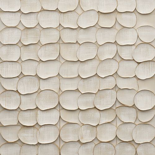 Organische Wiederholungen in sanften Erdtönen