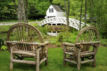 Somesville Maine - Pont arqué sur Slukusluku batok