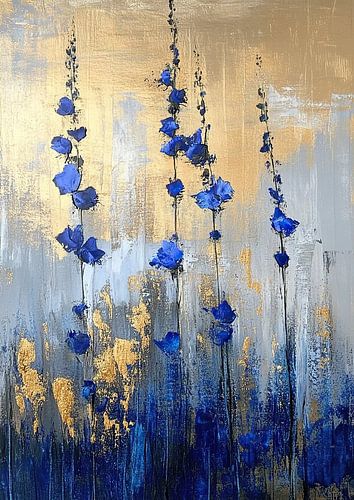 Fleurs bleues