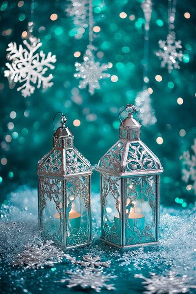 Winterverlichting van Poster Art Shop