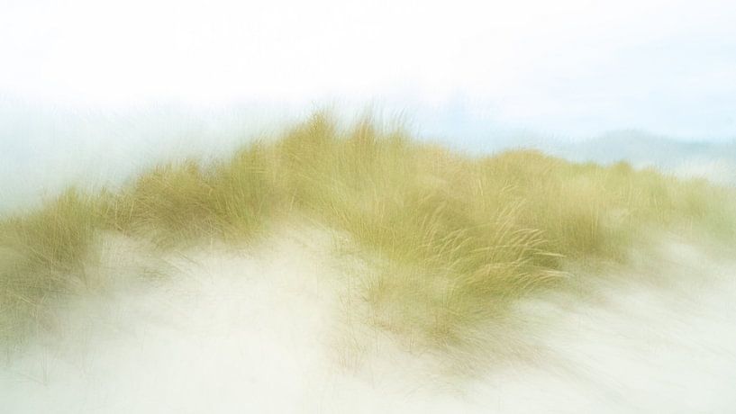 Eine ICM (Intentional Camera Movement) der Dünen auf Ameland - 1 von Danny Budts
