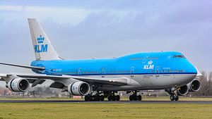 KLM Boeing 747-400M Passagierflugzeug.