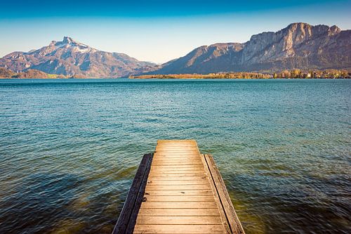 jetty at Mondsee