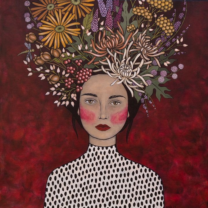 Flowers on my mind (nr.2022-12) by <span class="secondary-font">Kris Stuurop</span>