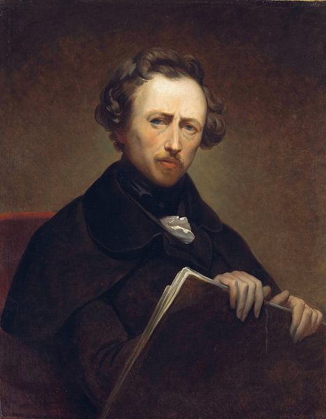 Ary Scheffer, Selbstporträt, 1838 von Atelier Liesjes